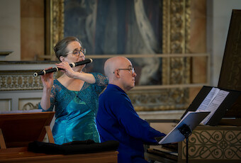 Rachel Brown und Laurence Cummings © Alciro Theodoro da Silva