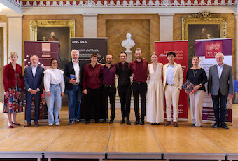 Preisträgerensembles und Jury © Frank Stefan Kimmel