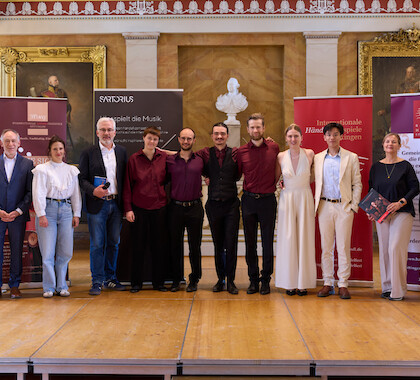 Jury und Preisträgerensembles © Frank Stefan Kimmel